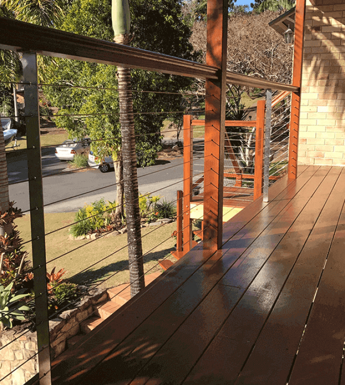 Stainless Wire Balustrades — Home Builders in Gold Coast, QLD
